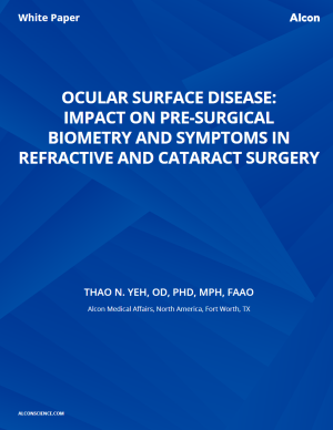 Ocular Surface Disease: Impact On Pre-Surgical Biometry And Symptoms In Refractive And Cataract Surgery