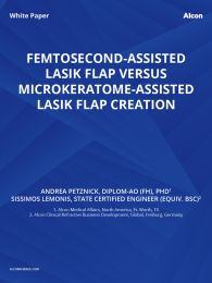 Femtosecond-assisted Lasik Flap Versus Microkeratome-assisted Lasik Flap Creation