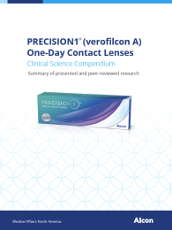 PRECISION1® (verofilcon A) One-Day Contact Lenses