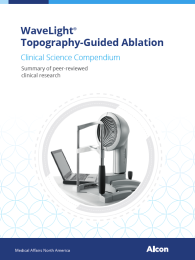 WaveLight® Topography-Guided Ablation