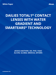 DAILIES Total1® Contact Lenses With Water Gradient And SmarTears® Technology