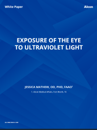 Exposure Of The Eye To Ultraviolet Light