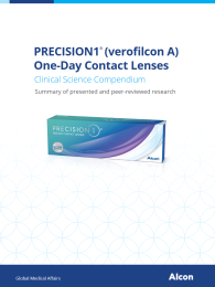 PRECISION1® (verofilcon A) One-Day Contact Lenses