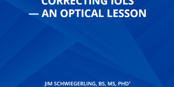 Refractive And Diffractive Principles In Presbyopia- Correcting IOLs — An Optical Lesson